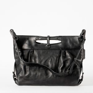 New w Tags Aunts & Uncles Mrs. Muffin 2in1: shoulder bag / crossbody bag BLACK